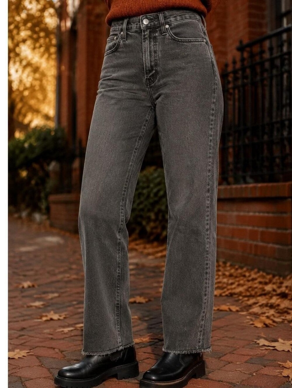 Madewell Perfect Vintage Straight Leg Jeans